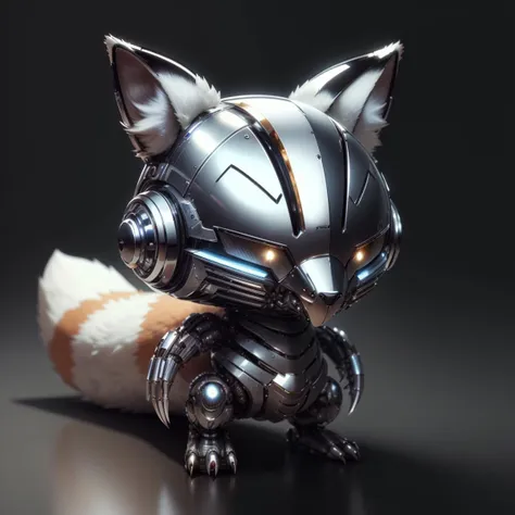 a close up of a toy of a cat with a helmet on