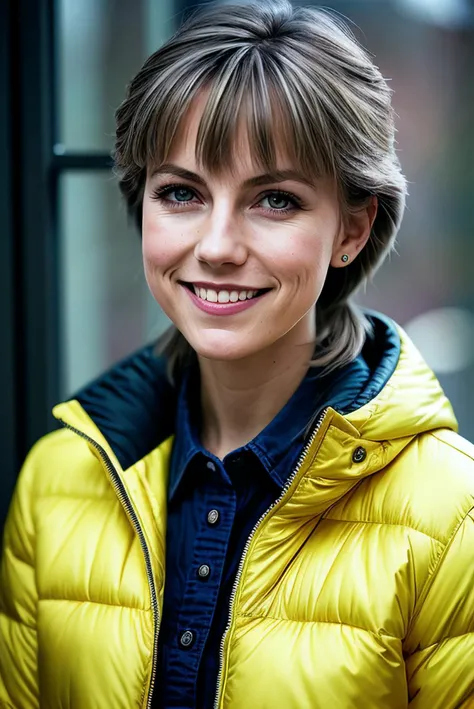 photo of beautiful (EPJ1llD4nd0:0.99), a woman with perfect hair, hair upsweep updo, wearing ({red|green|yellow|blue|black|white} Quilted Jacket :1.1), (plain {yellow|white|red|blue} __tt-location-indoors__, fantastic scenery, window{, __tt-weather__|} :1....