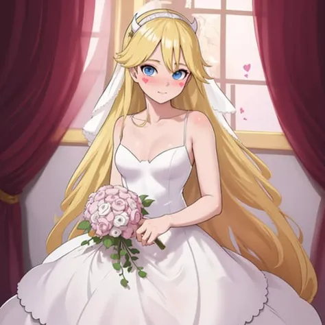 masterpiece, best quality,1girl,star butterfly,wedding dress,<lora:lr-star butterfly:0.7:test>