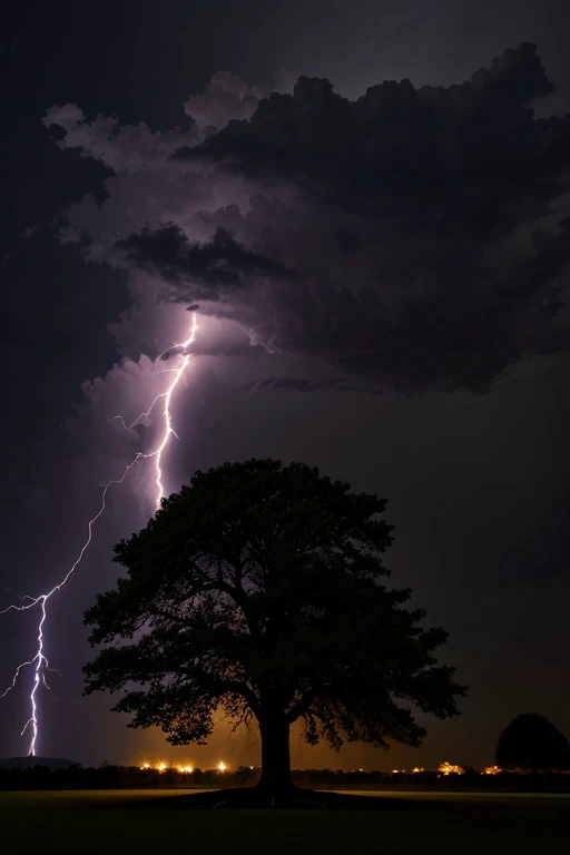 a tree, lightning strikes, at night,
<lora:theovercomer8sContrastFix_sd15:1>