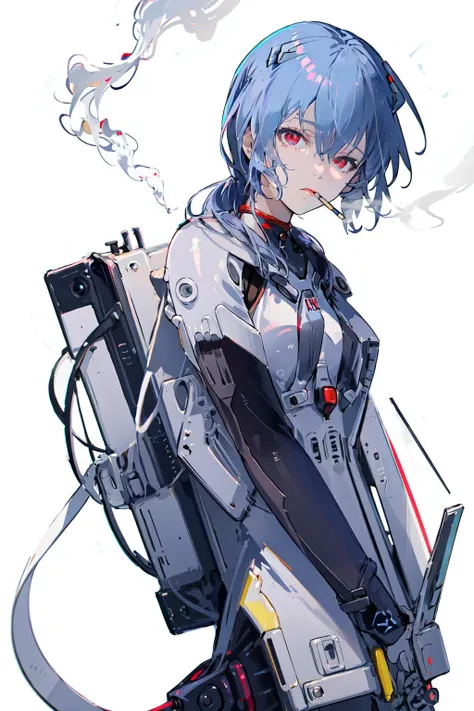 吸烟少女smoking girl Lora