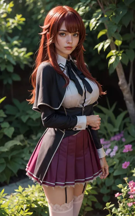 a close up of a woman in a uniform posing for a picture