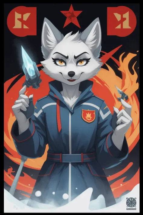 Soviet_Propaganda_Poster,
defiant_dominant_pose,
1girl, arctic_fox_girl,
Ð¡Ð¾ÑÐ· Ð½ÐµÑÑÑÐ¸Ð¼ÑÐ¹ ÑÐµÑÐ¿ÑÐ±Ð»Ð¸Ðº ÑÐ²Ð¾Ð±Ð¾Ð´Ð½ÑÑ
Ð¡Ð¿Ð»Ð¾ÑÐ¸Ð»Ð° Ð½Ð°Ð²ÐµÐºÐ¸ ÐÐµÐ»Ð¸ÐºÐ°Ñ Ð ÑÑÑ.
ÐÐ° Ð·Ð´ÑÐ°Ð²ÑÑÐ²ÑÐµÑ ÑÐ¾Ð·Ð´Ð°Ð½Ð½ÑÐ¹ Ð²Ð¾Ð»ÐµÐ¹ Ð½Ð°...