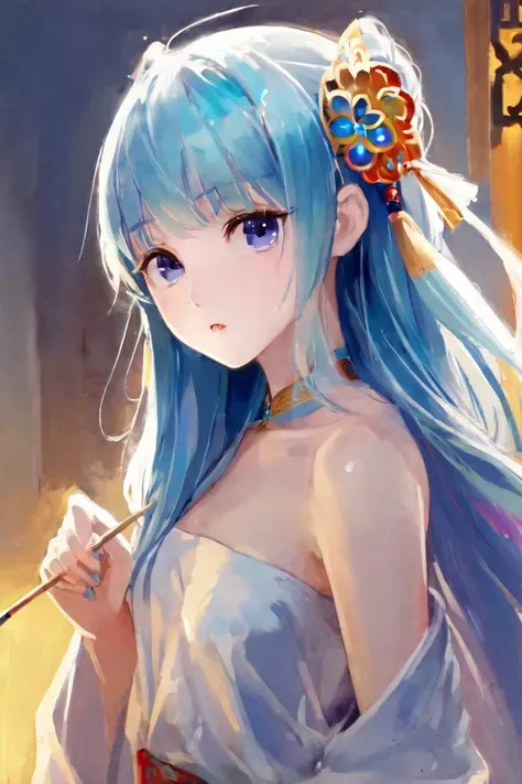 iridescent painting,
masterpiece, best quality, 1girl, <lora:kwFemale_Beta40-SDXL_v1:1>, chinese, waifu