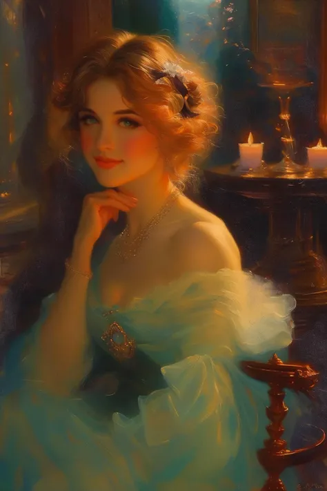 masterpiece,best quality,<lora:tbh113-:1>,landscape,illustration painting,style of Delphin Enjolras,