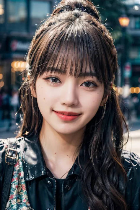 a photo of lisa blackpink, <lora:Lisa Blackpink:0.8>, (smiling:1.5), (masterpiece, best quality, beautiful quality), (photorealistic:1.4), (detailed lighting, extremely detailed skin, extremely detailed hair, shadows, 8k, 1girl:1.2), <lora:add_detail:1>, l...