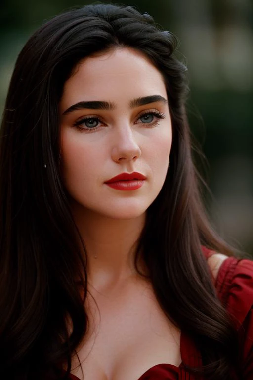 <lora:jenniferconnelly-v2:0.5>,jenniferconnelly,(epic), , photo of a woman, , ((outdoors, medieval city, medieval dress, walking)),serious, dirty face, ((red lipstick, blush)), ((best quality, masterpiece, extreme details, high resolution):1.2),((detailed ...