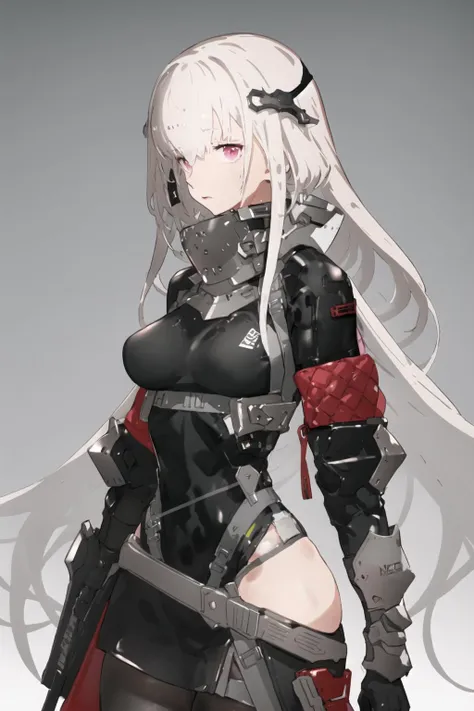 <lora:technecov1.1:1:outall>,1girl,solo,white hair,long hair,armor