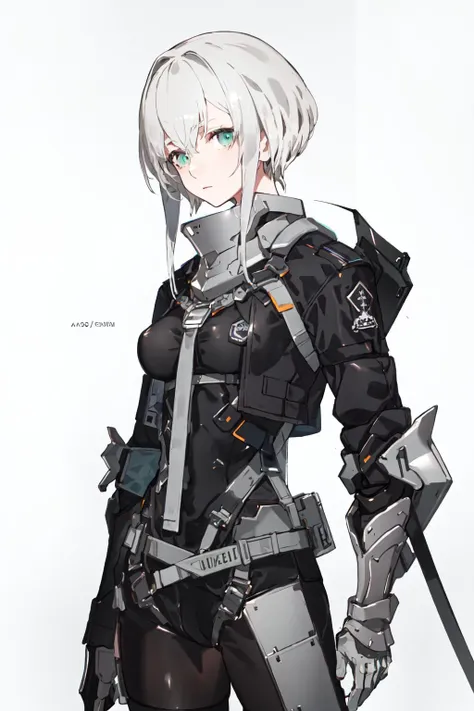 <lora:techneco1.2:0.8:outall>,1girl,solo,white hair,short hair,armor,
uniform,jacket,shoulder badge,