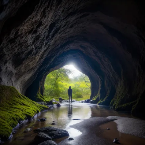 TQ - Son Doong Cave in Vietnam | The world's largest natural caves | Background LoRA