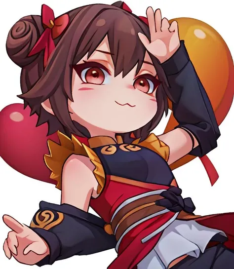 1boy, male_focus, solo, (twitch emote:1), chibi, Holding a red heart balloon, cartoon, white background, sticker, <lora:Wanwan-AgileTiger:0.9>,<lora:twitch_emotes_v1.3:0.8>