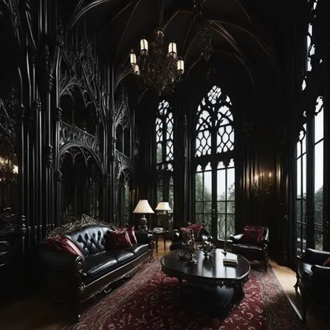 Gothic style interior design