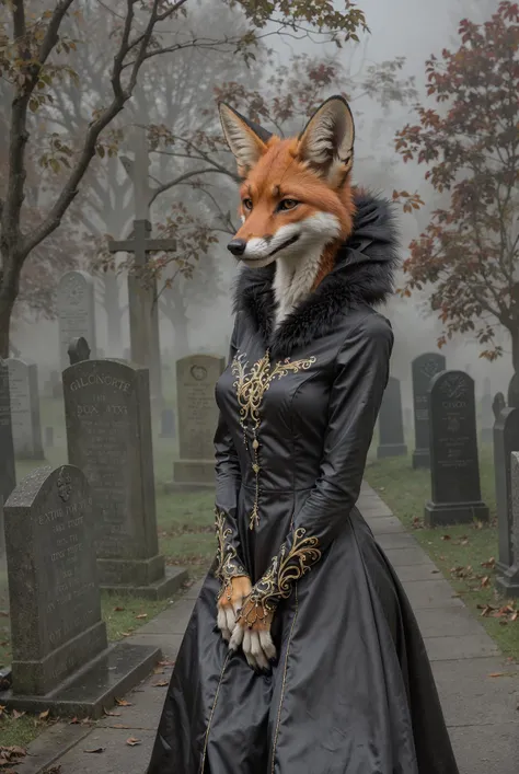 cinema, realistic, photo, 4K, 8K, blurr, detailed background, grimdark, fog, cemetery, crypt, gloom, death, darkness, night
BREAK
extremely detailed solo(fox:1.2), snout, (red fur, detailed fur, glistering fur, realistic fur), petite, (predatory look, vivi...