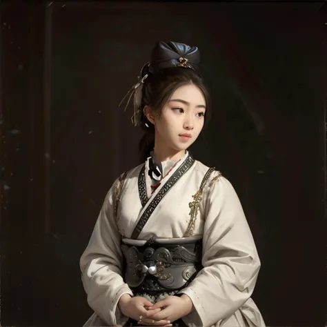 <lora:more_details:0.6>, <lora:caravaggio:0.5>, CARAVAGGIO, oil painting, woman wearing Traditional Korean fashion || masterpiece, perfect quality, sharp focus, shallow depth of field, 8k