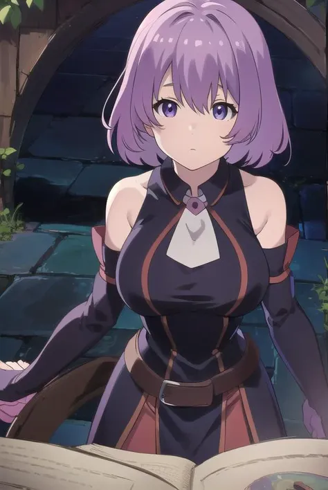 grimgarshihoru, <lyco:shihoru-lyco-nochekaiser:1>, 
shihoru, short hair, purple hair, (purple eyes:1.1),
BREAK skirt, thighhighs, gloves, hat, bare shoulders, purple hair, detached sleeves, witch hat,
BREAK looking at viewer,
BREAK outdoors,
BREAK <lyco:Go...