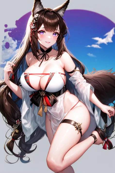 Amagi wending waters serene lotus - Azur Lane. Character LoRA