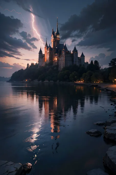 masterpiece,best quality,high quality,extremely detailed CG,(castle),((hide in cloud)),sky city,Flowing clouds,Undersaturated,monochromatic,award winning photography,Bokeh,Depth of Field,HDR,bloom,Chromatic Aberration,Photorealistic,extremely detailed,tren...