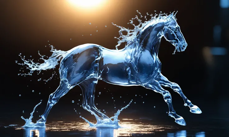XL Special effects water art style