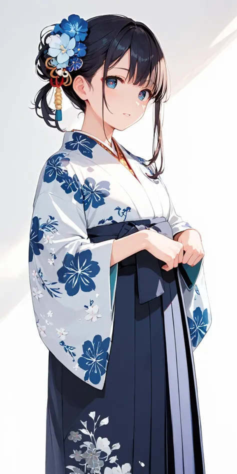 振袖と袴/furisode hakama(XL)