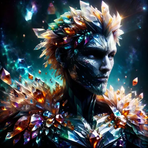 cinematic film still breathtaking ethereal fantasy concept art of   <lora:RPGLich:1> lich person <lora:ral-polygon:1> ral-polygon <lora:ral-bling:0.5> ral-bling <lora:extremely_detailed:1> extremely detailed <lora:crystalz:1> crystalz style, magnificent, c...