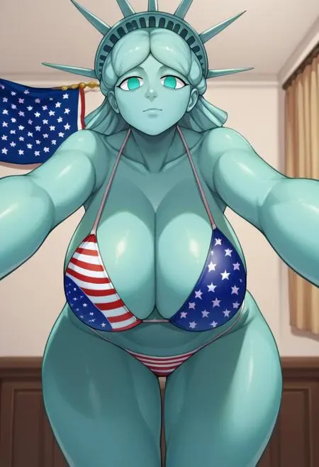 Statue of liberty - 4th of july SDXL LORA PONY 1.0