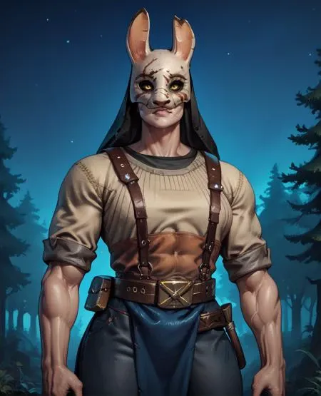 The Huntress - Dead by Daylight  - Maskless  1.0