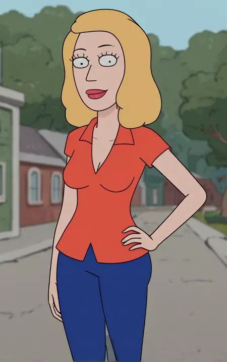 Beth Smith - Rick and Morty - 4 Attires 1.0