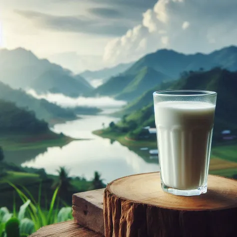 Fresh Milk  into Container - Concept by ArtisticWaifu