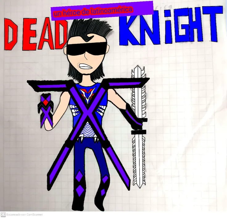 DEADKNIGHT un heroe de latinoamerica portada