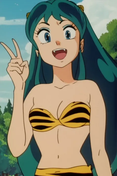 Lum Invader from Urusei Yatsura_Pierrot Style