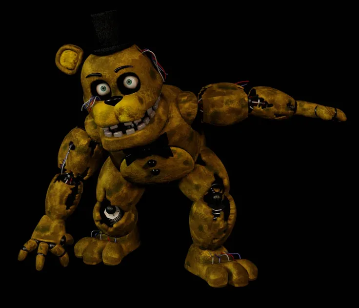 Withered Golden Freddy