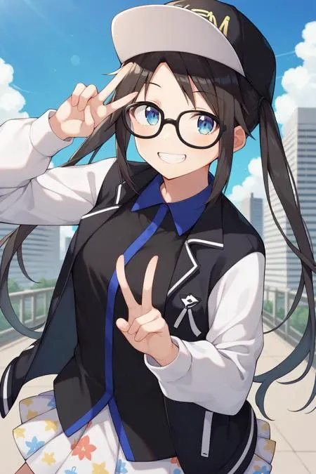 Mitsumine Yuika 三峰結華  IDOLMASTER Shiny Colors  PonyXL