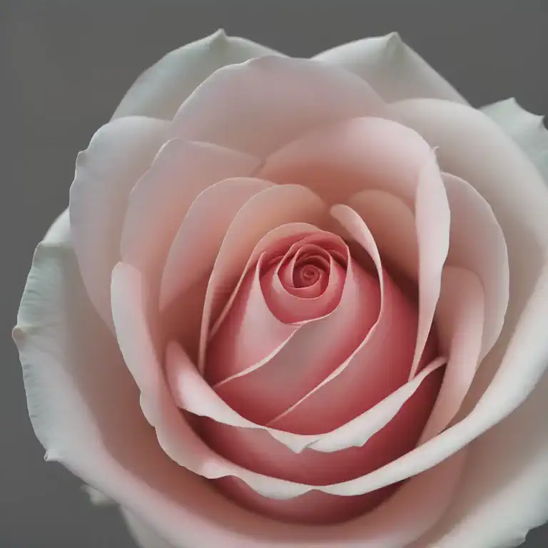 on white background, the rose bud slowly blooms and turns into a beautiful scarlet rose flower., photorealistic, close - up, can...