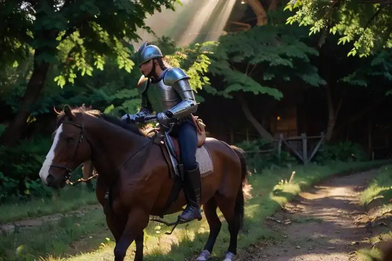 man on horse