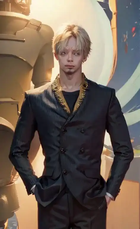 one piece sanji live action highest quality 8k masterpiece