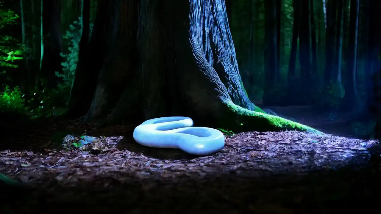 Snake transform into human