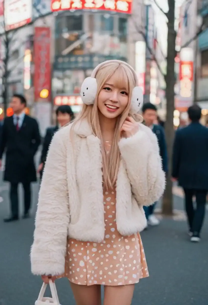 [Movie] Cute girl & Miffy earmuffs 5 - キュートガール & ミッフィーイヤーマフ 5 - 