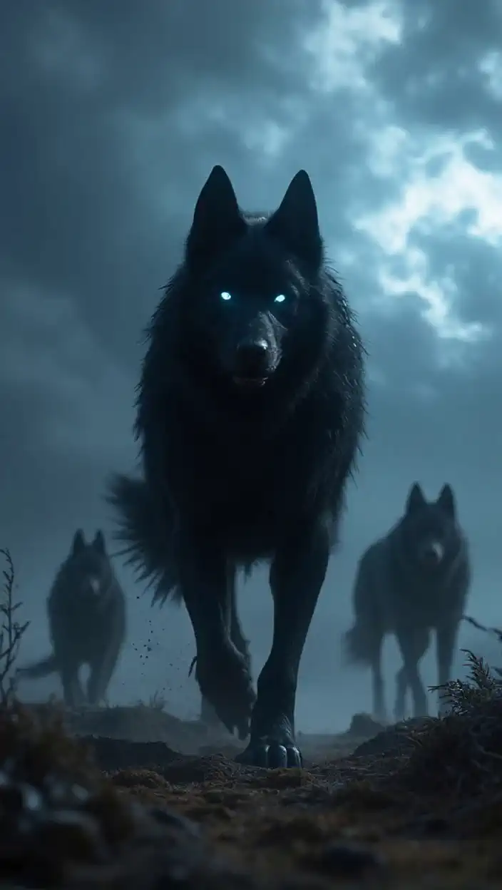black dogs