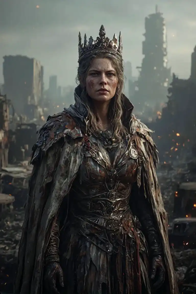 250222 - post-apocalyptic queen