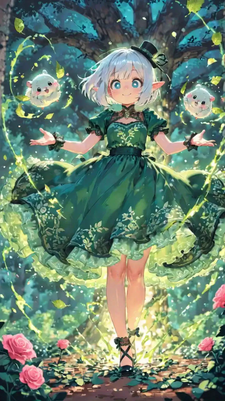 （アニメ）👩‍🦳エルフさんとふしぎないきもの🐹