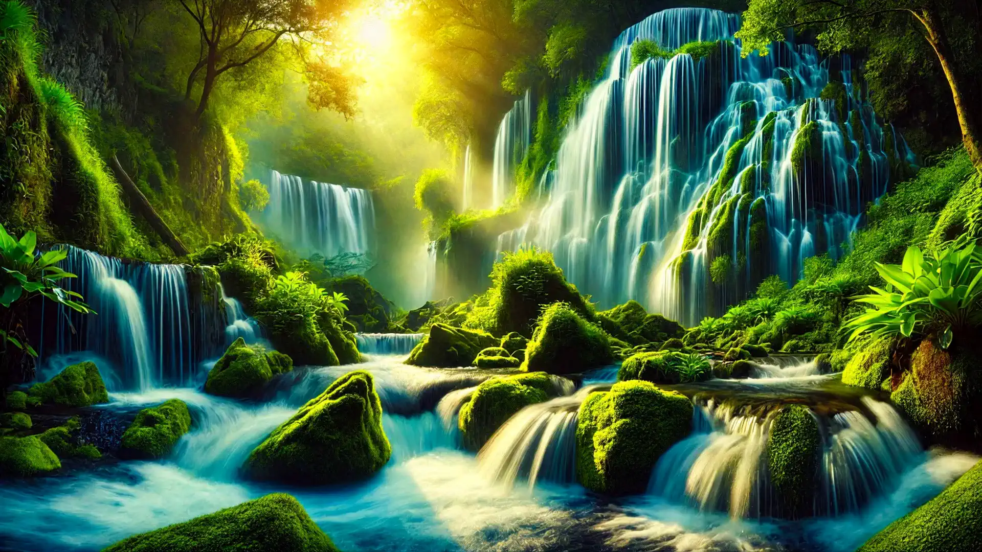 4K Flowing Stream 