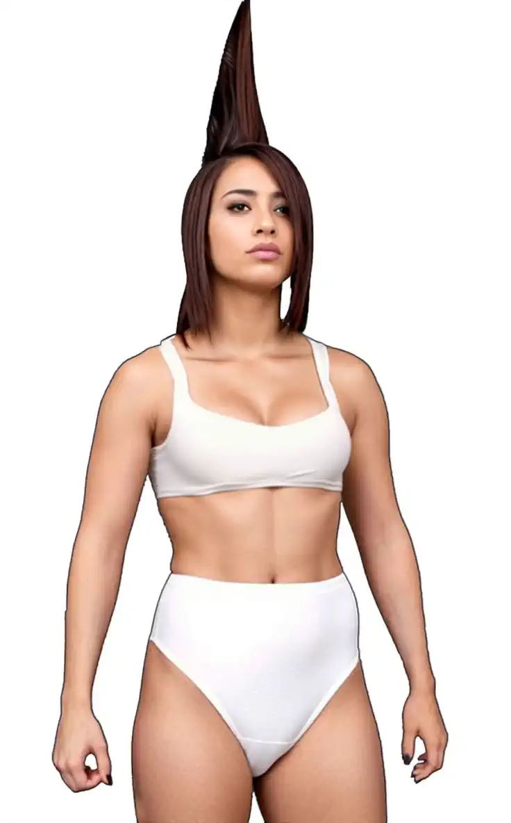 OC RAchel Romero pulls up briefs