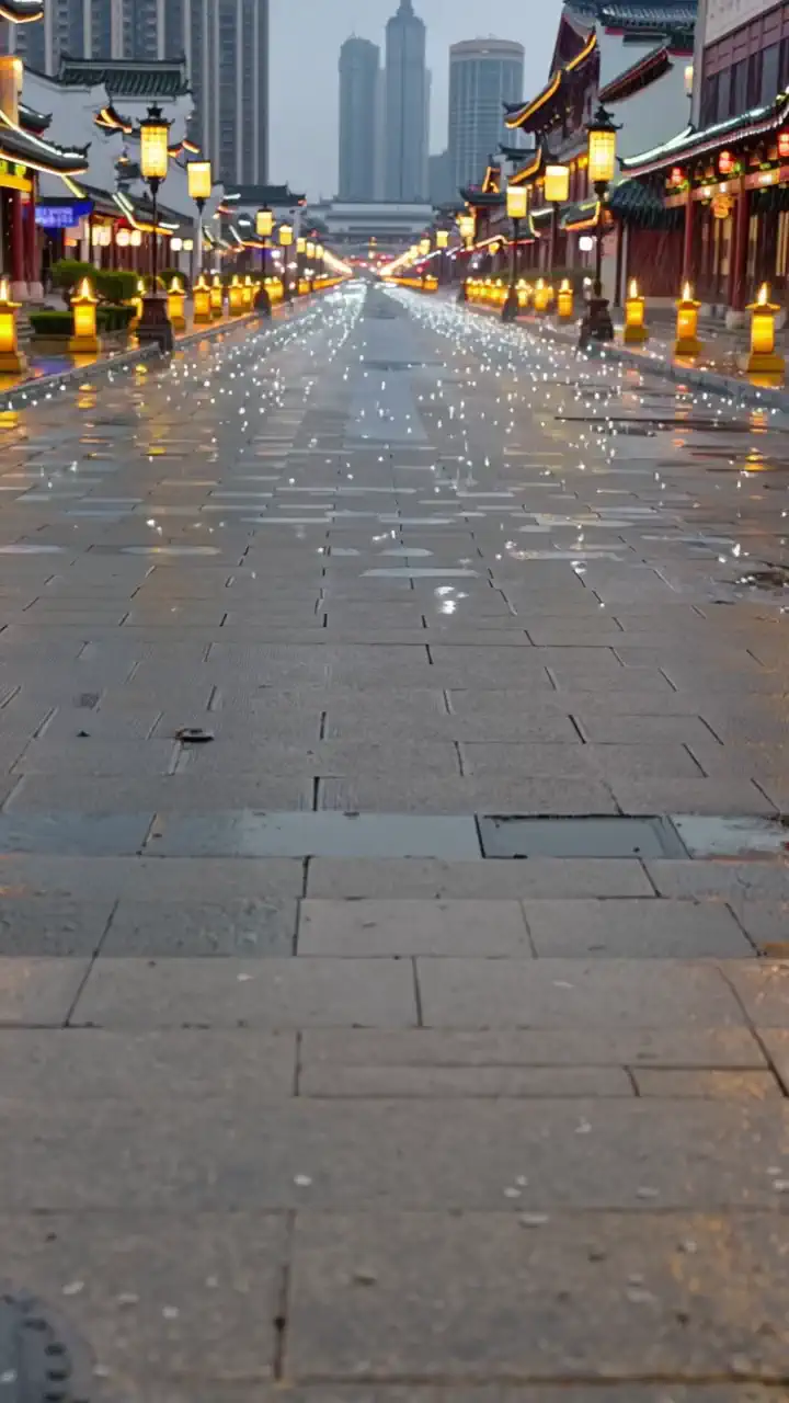 весенний дождь