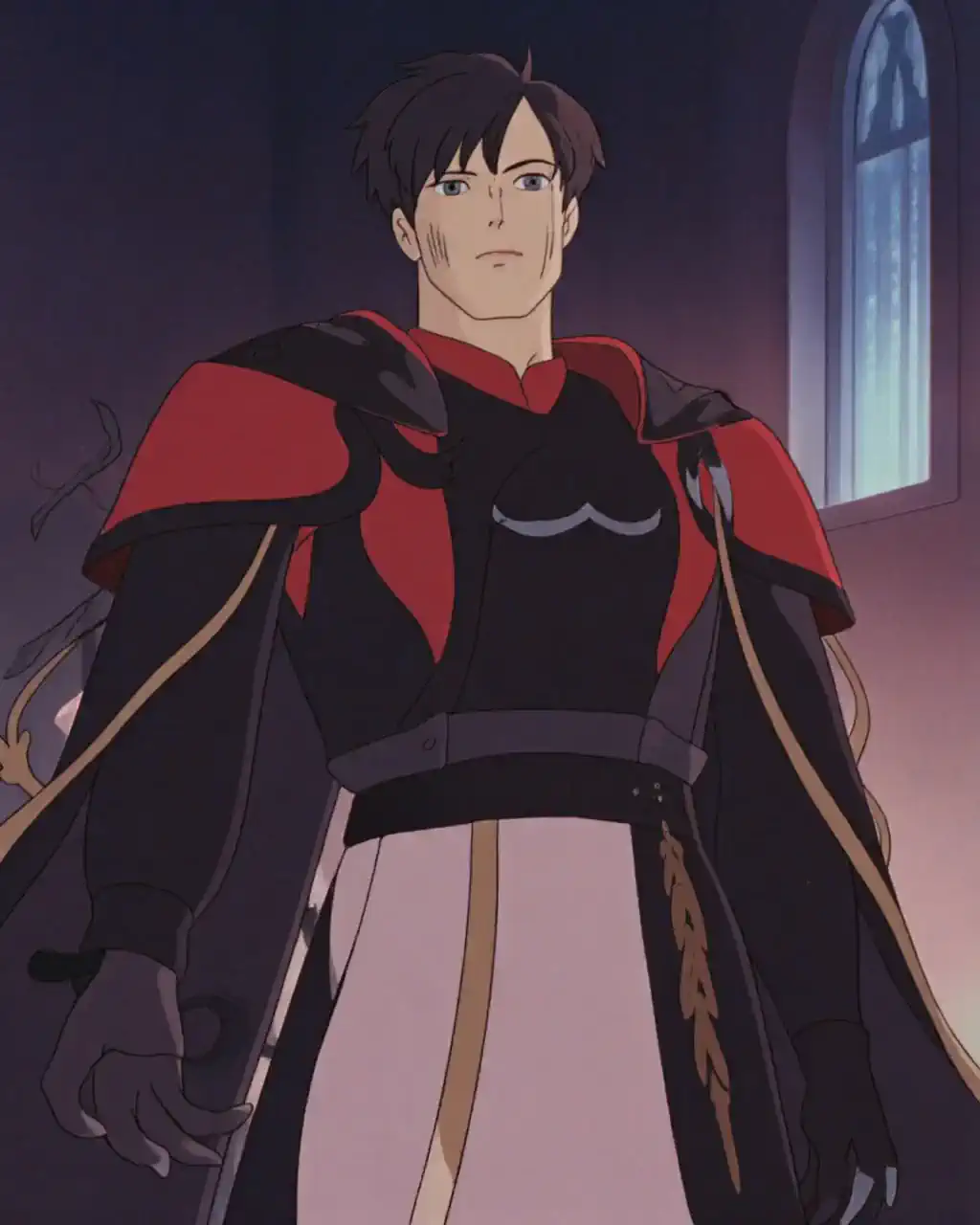 Knight Mage in Ghibli Style