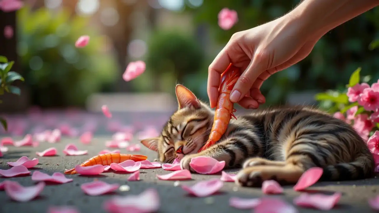 Feline and Shrimp