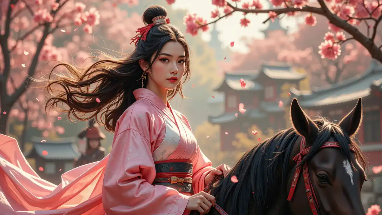 The Equestrian Maiden