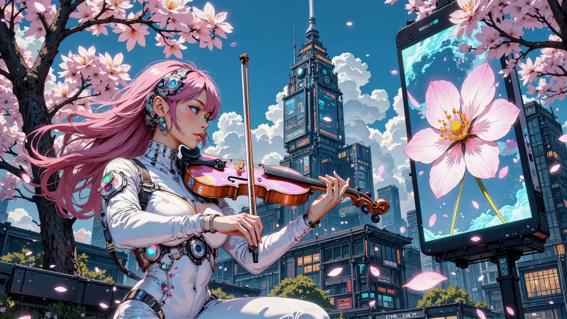 🎬Cherry Blossom Story Theater - Cyber Cherry Blossom Viewing