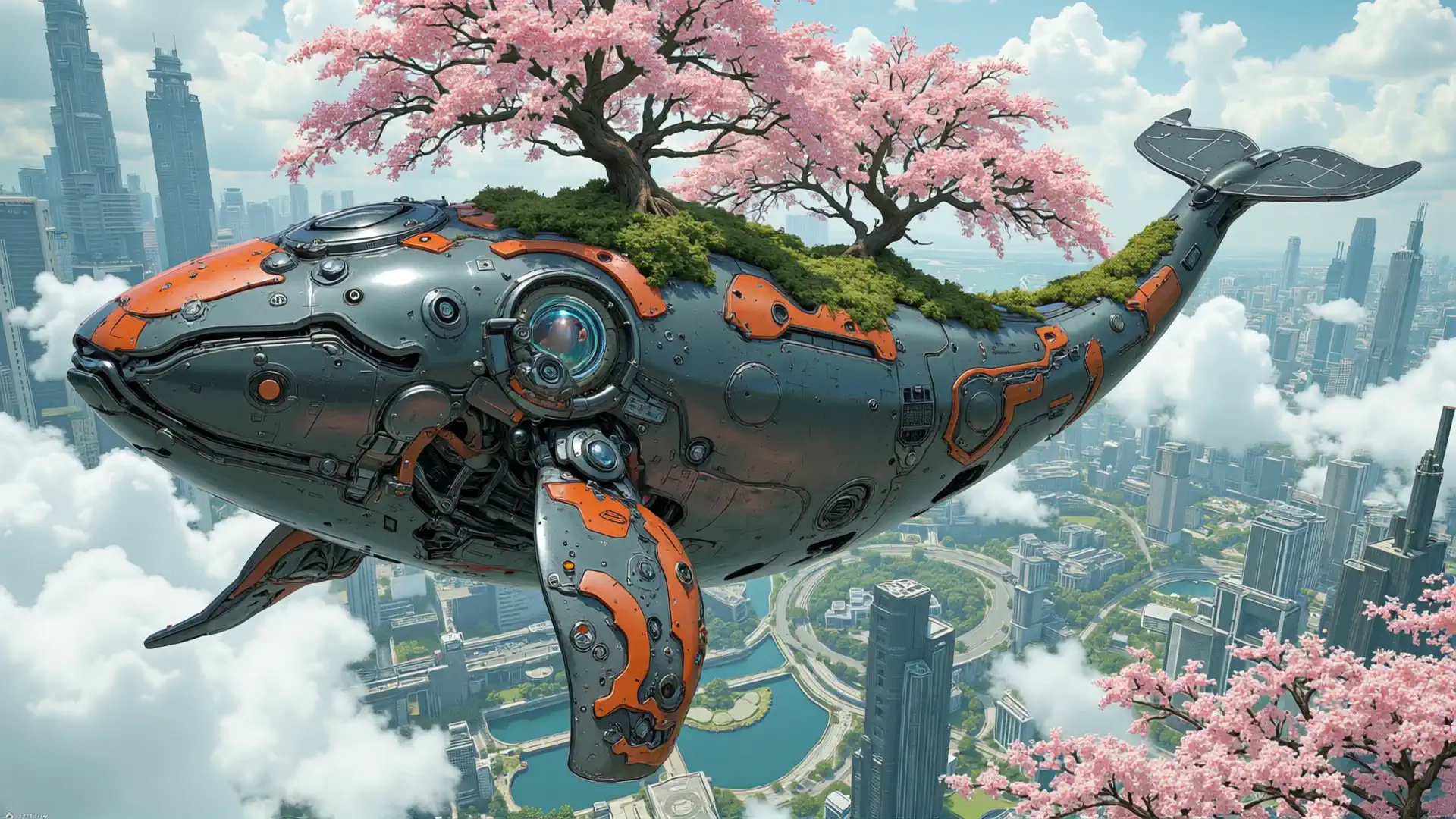 Freeze the Moment of Your Cherry Blossom Dream(whale④)