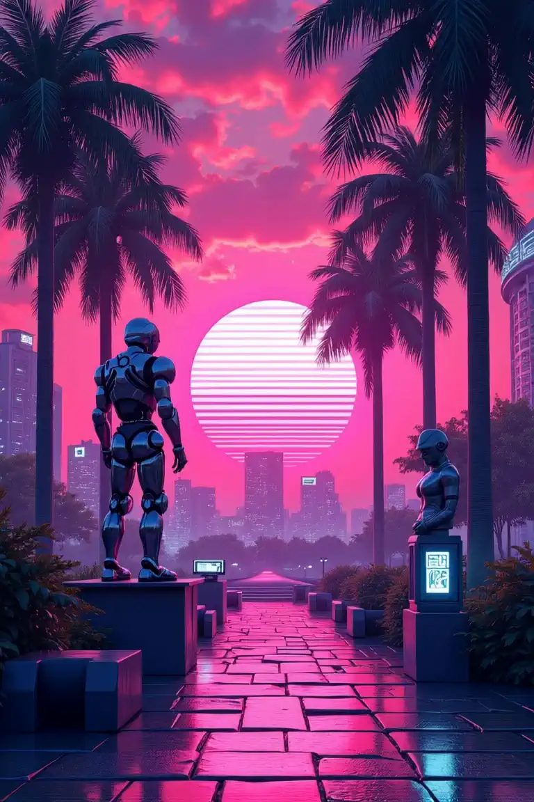  "vaporwave"