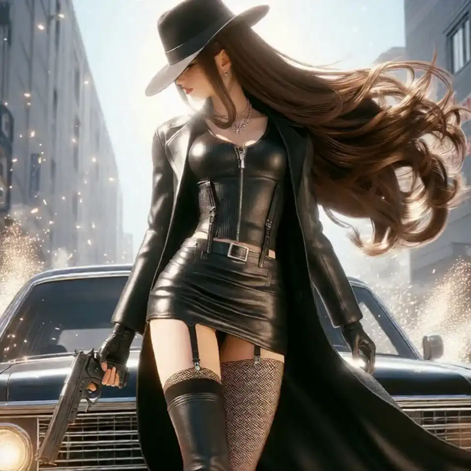 美女と拳銃